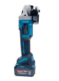 BONAI Cordless Brushless Angle Grinder 21V Lithium Battery Powered Grinder Tool 115mm Grinding Head No Load Speed 0 to 10000rpm Battery Angle Grinder for Cutting and Polishing, Model- MT 21V  - Image 4