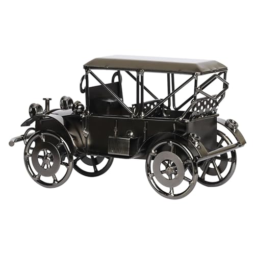 Kartique Vintage Metal Car Model – Classic Antique Collectible Showpiece for Home, Office & Cafe Decor – Retro Handmade Iron Automobile Sculpture for Car Enthusiasts & Gift Collectors - Image 4