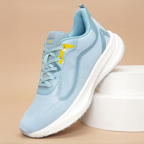 AVANT Men's VaporX Running Shoes - Superior Cushioning, Superior Traction, Anti Skid, Lightweight, Shock Absorption Tech, Sports Footwear (AVMSH208CL01UK9_L.Blue_UK9) - Image 2