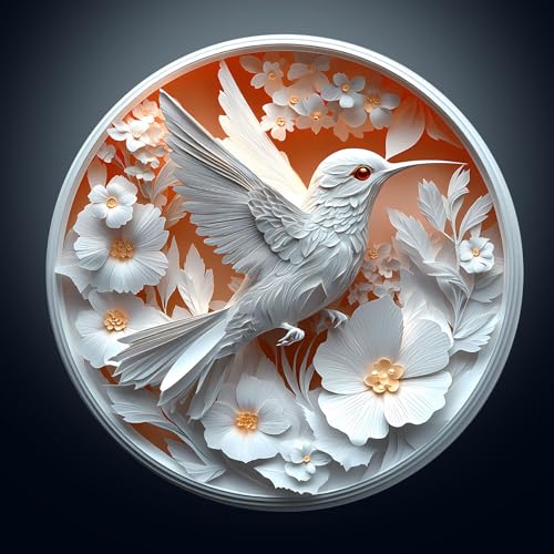 Purdicra Wooden Puzzles for Adults Unique Animal Shaped Paper Hummingbird Puzzle 3D Vision Wooden Jigsaw Puzzle Christmas Birthday Gifts for FriendsFamily Home Decor 114 114in 200pcs - Image 1