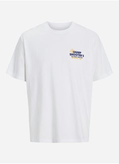 Jack Jones Graphic Print Crew Neck T-Shirt  - Image 1