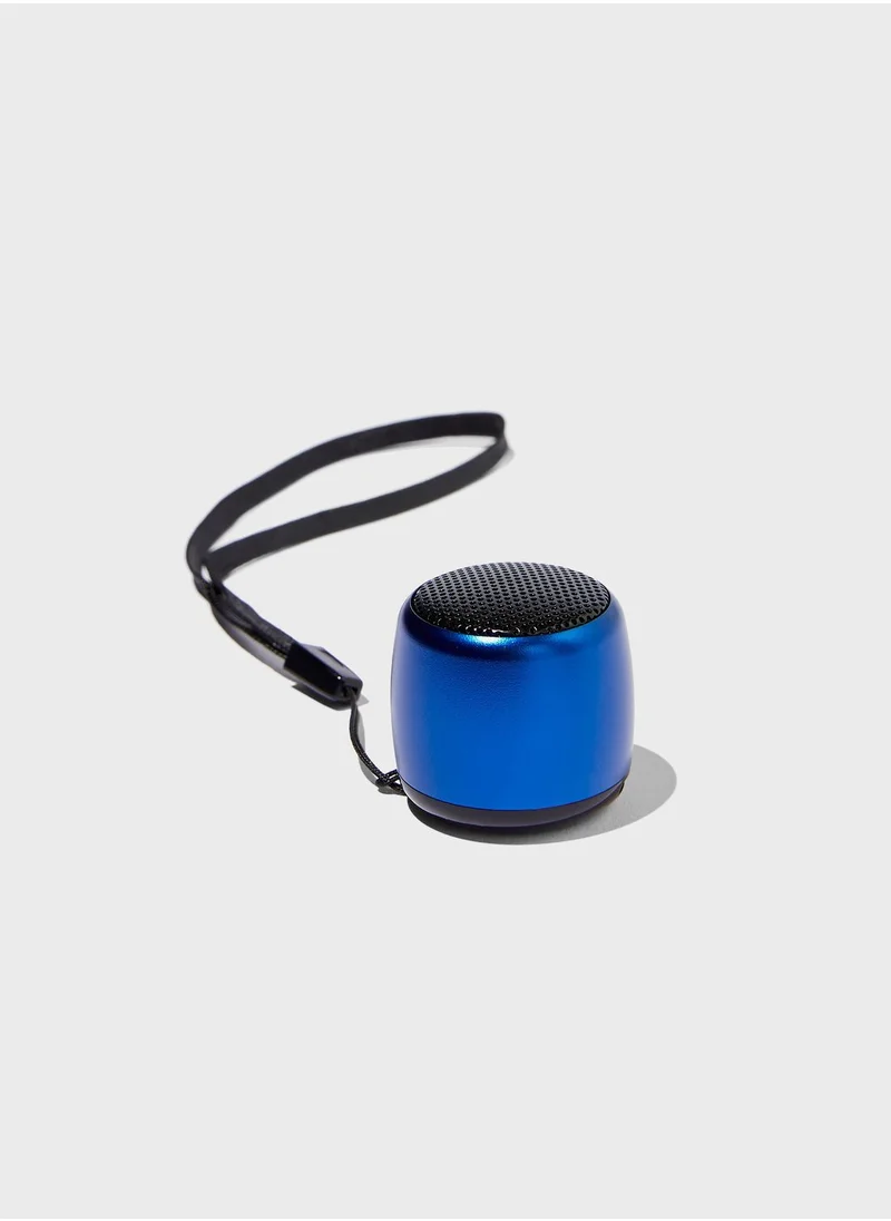 Typo Indigo Metallic Loud & Proud Portable Speaker