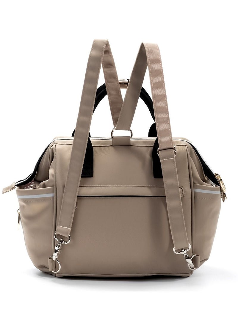 Little Story Lightweight Multifuctional Ace Baby Diaper Bag - Beige  - Image 5
