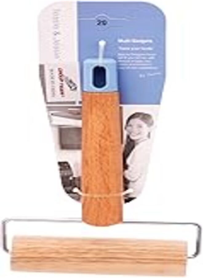 Danny Home Danny Home SK-3701 W Eco-Friendly Baking Stick Wooden Rolling Pin Cake Dessert Cooking Tool Handles for Baking, Pastry Dough Roller - Wood 