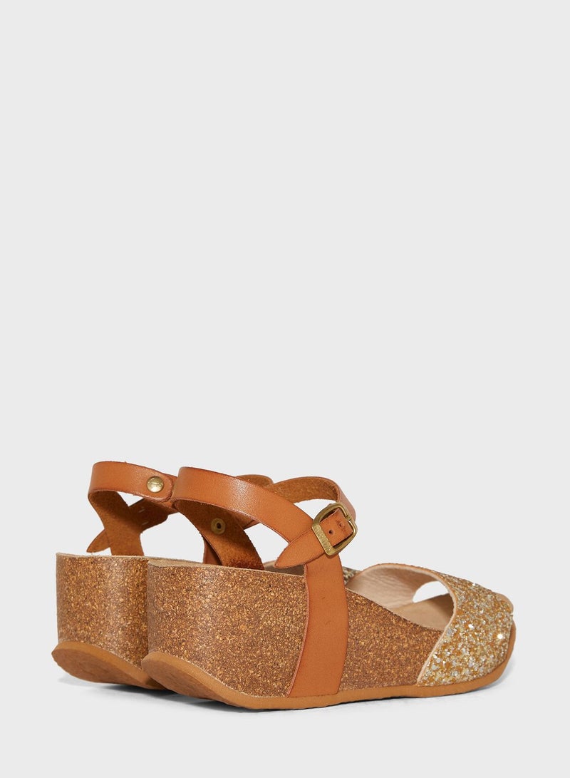 BAYTON Maya Wedge Sandals - Image 2