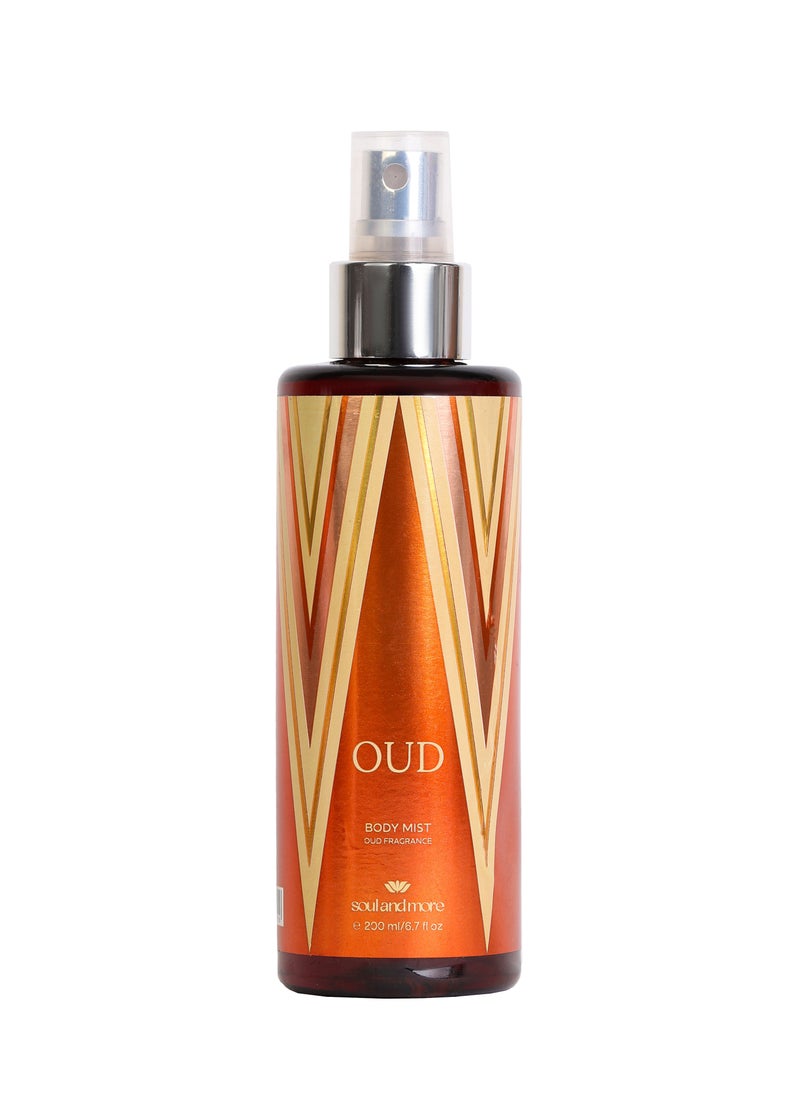 SOUL & MORE Oud body Body Mist 200 ml 