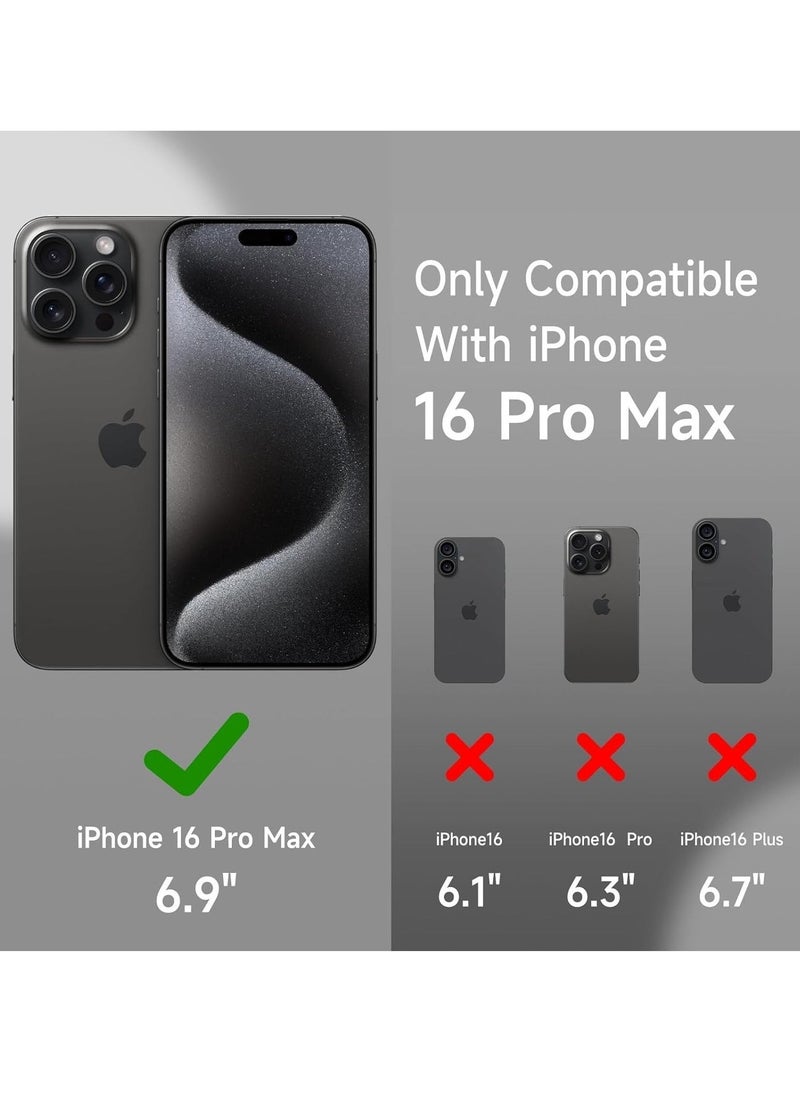 JAJEEK "New Soft Liquid Silicone Gel Case for iPhone 16 Pro Max – Full Body Shockproof Protection, Matte Finish & Soft Microfiber Lining (Blue)" - Image 2