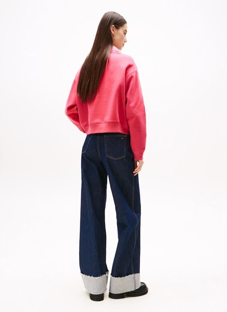 TOMMY JEANS Graphic Crew Neck Sweatshirt - Image 2