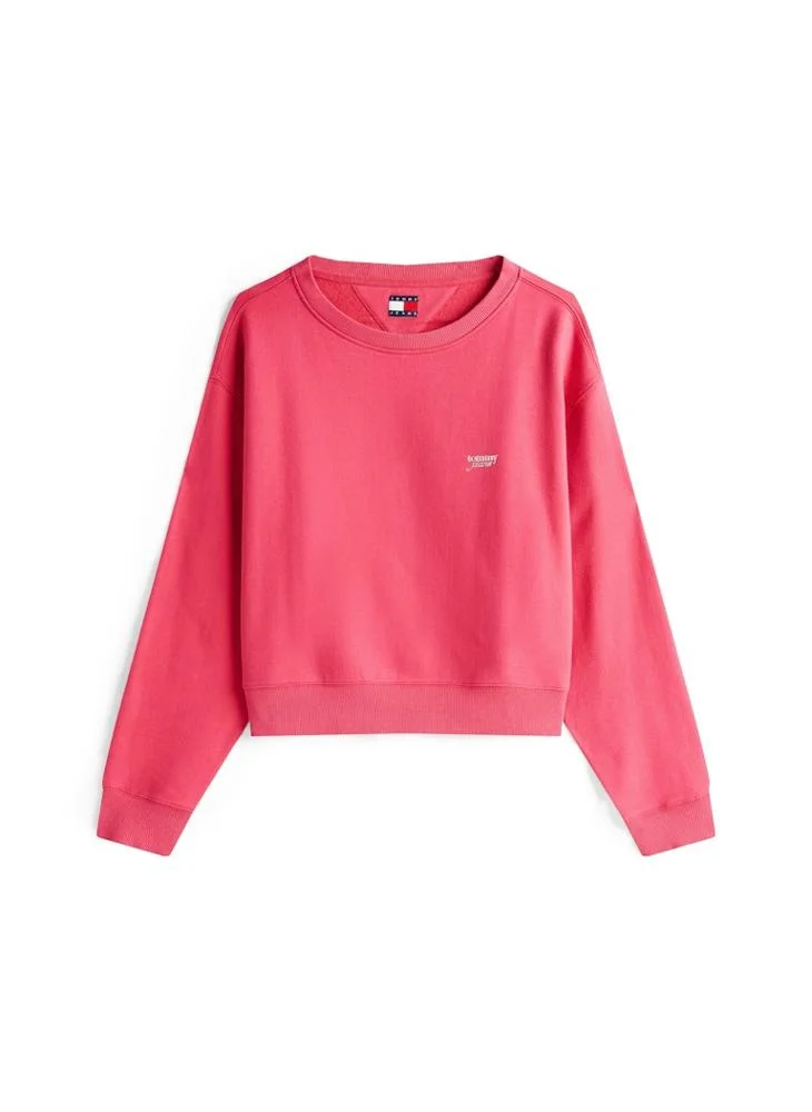 TOMMY JEANS Graphic Crew Neck Sweatshirt