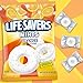 Life Savers حلوى لايف سيفرز بالبرتقال، حلوى نعناع مغلفة بشكل فردي للوجبات الخفيفة، المشاركة، حفلات المكتب وتخزين المؤن 625 أونصة 12 كيس حلوى صلبة - Image 4