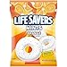 Life Savers حلوى لايف سيفرز بالبرتقال، حلوى نعناع مغلفة بشكل فردي للوجبات الخفيفة، المشاركة، حفلات المكتب وتخزين المؤن 625 أونصة 12 كيس حلوى صلبة - Image 2