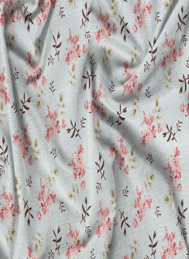 VAS COLLECTIONS 180 TC Premium Cotton Pillow Covers | Regular Pillow Cases | Set of 2 Pieces Pillow Covers only King Size (Floral Pink, 20 x 30 Inches) - Image 4