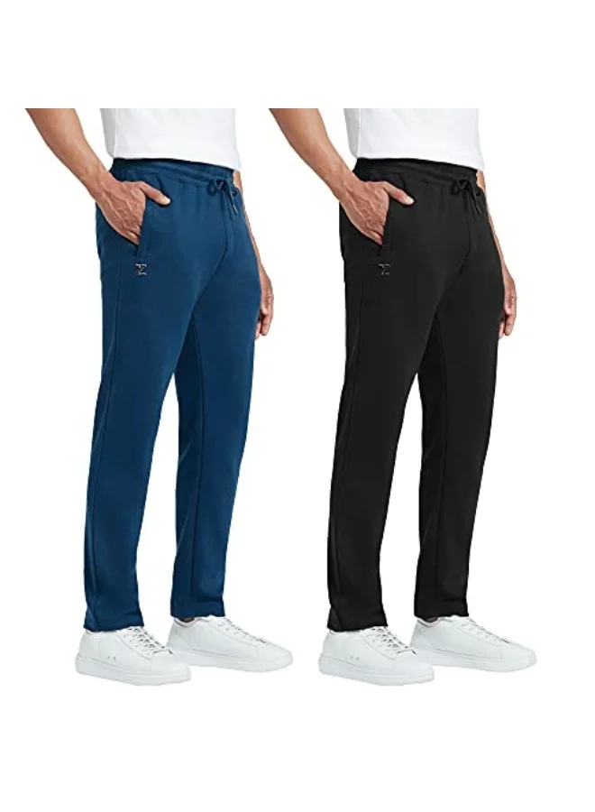 اكس واي اكس اكس بنطلون رياضي رجالي من XYXX Code مصنوع من القطن الممشط بنسبة 100% بقصّة عادية مع جيب بسحاب جانبي