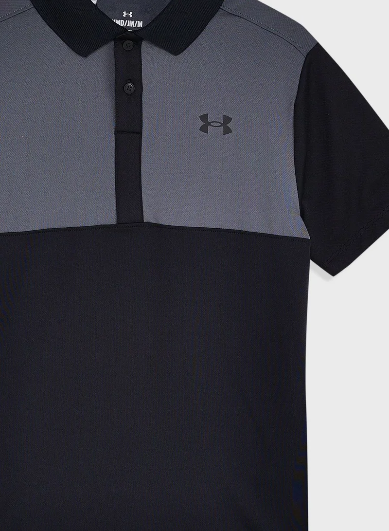 UNDER ARMOUR Perfect Color Block Polo T-Shirt