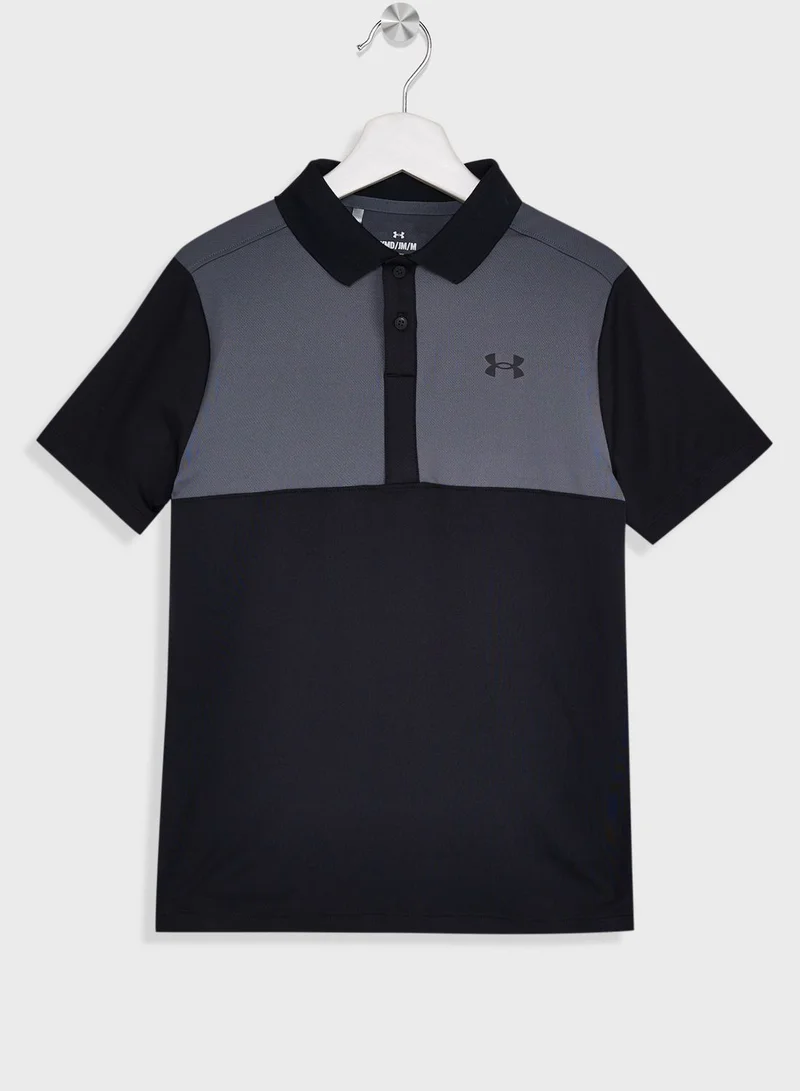 UNDER ARMOUR Perfect Color Block Polo T-Shirt