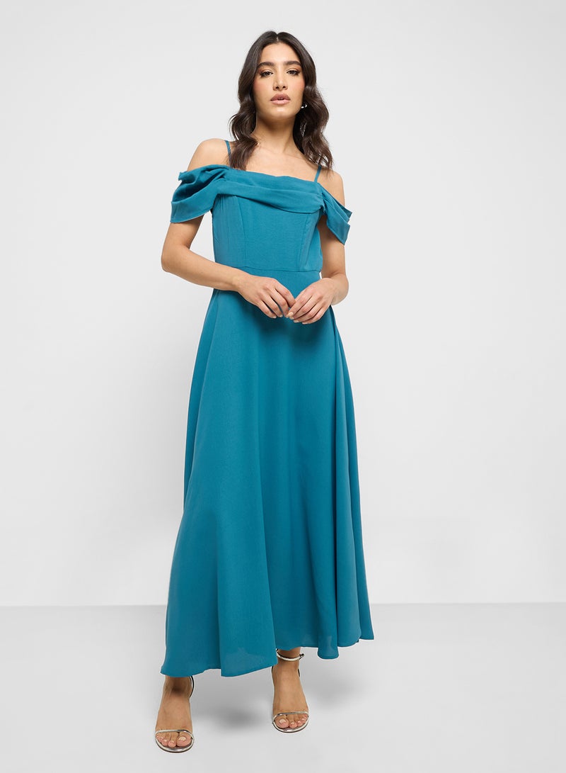 ELLA Cold Shoulder Dress - Image 4