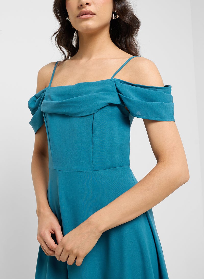 ELLA Cold Shoulder Dress - Image 3
