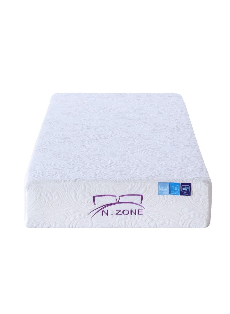 NZONE STORE High quality medical mattress with pocket springs a cooling gel layer a memory foam layer and a washable cover || 190 cm - 90 cm  - Image 3