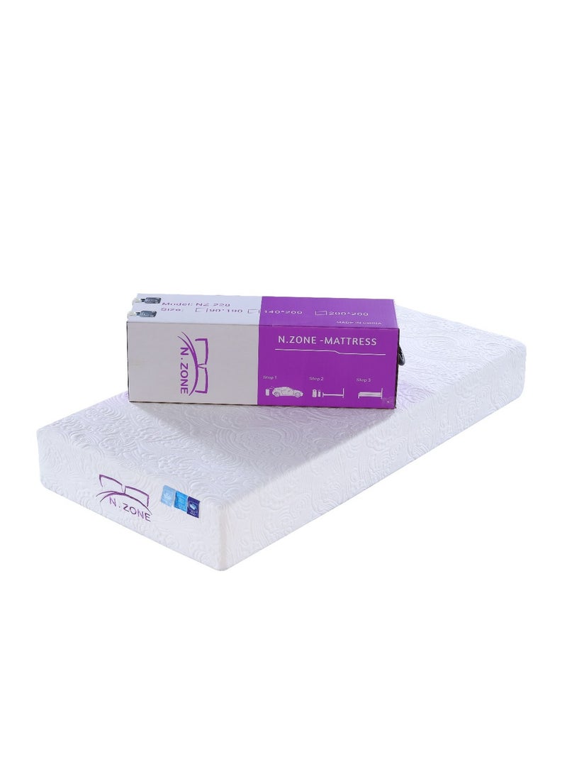 NZONE STORE High quality medical mattress with pocket springs a cooling gel layer a memory foam layer and a washable cover || 190 cm - 90 cm  - Image 1