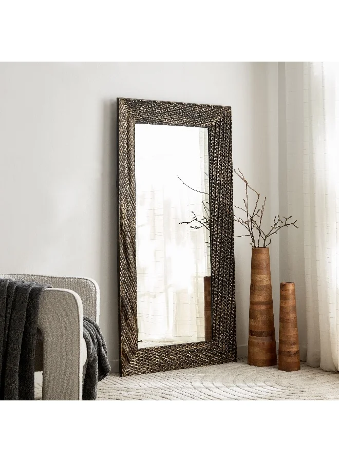 Home Box Rena Taper Wooden Floor Mirror - 90x180 cm