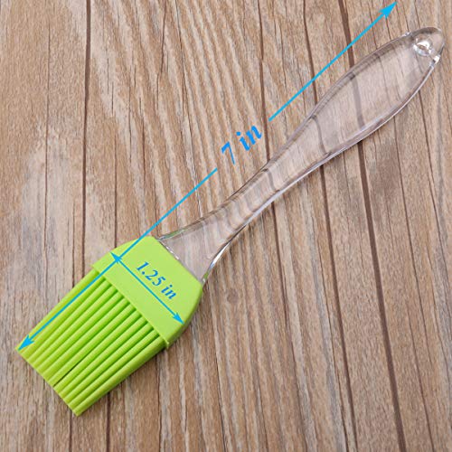 ZEPELOFFY Pastry Brush, Basting Brush,Basting Brush for Cooking,Heat Resistant Silicone Brush for Kitchen BBQ Grill Barbecue Baking - Image 3
