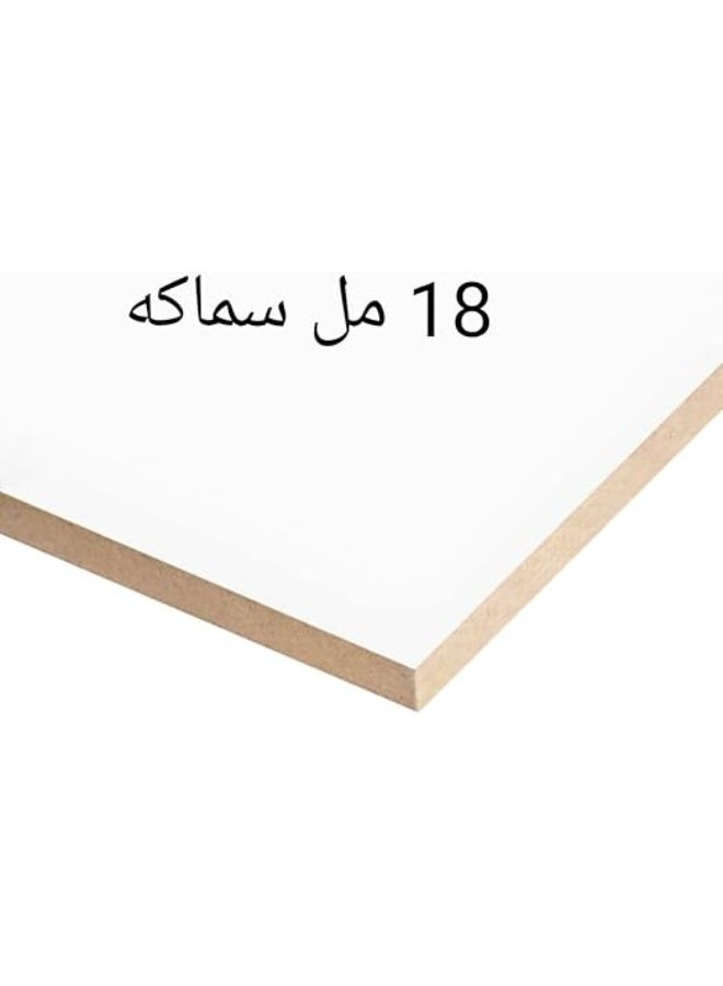 غطاء خشبي للمكيف، غطاء أنيق لمكيف الهواء من نوع النافذة مع عزل حراري، غطاء لمكيف الهواء بهيكل خشبي متين بسمك 18 ملم - Image 4