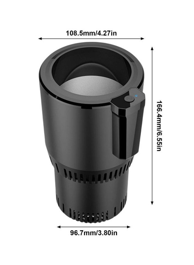 Smart Car Hot and Cold Cup – Mini Thermoelectric Car Mug with Screen Display for Heating & Cooling  - Image 3