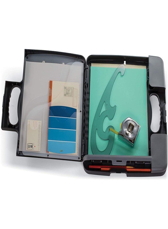 MEZON Portable A4 Files Document Clipboard Storage Case Organizer - Image 3