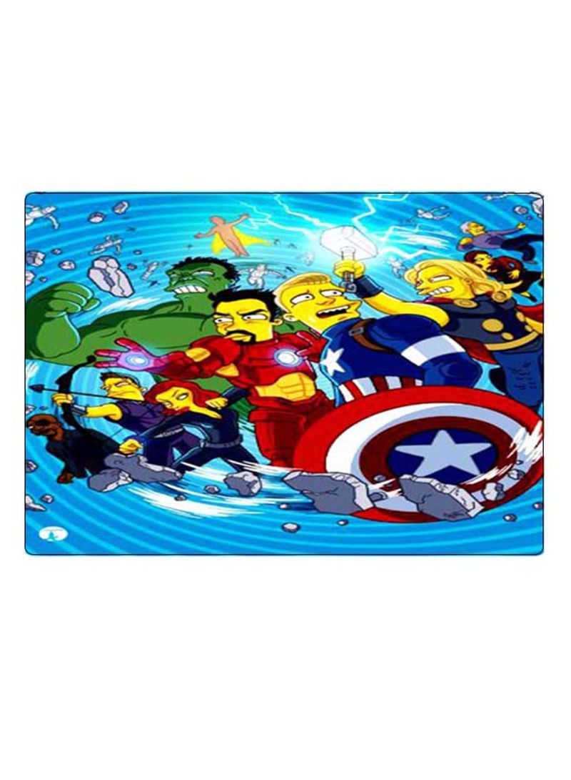 RKN Printed Anti-Slip Gaming Mouse Pad Multicolor