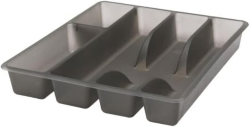 Ikea Smacker Flatware Tray, Gray, Minimalist Style, Utensil Tray, Neutral Color Family
