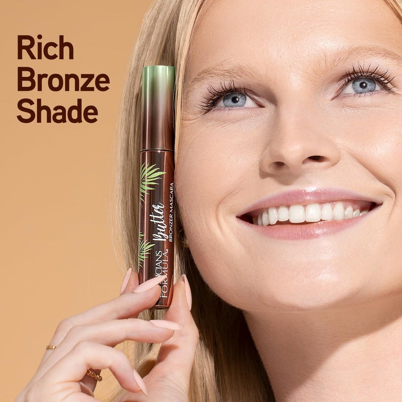 Physicians Formula Butter Bronzer Mascara, Keratin-Infused, Nourishing Butter Blend Formula, Volumizes & Lengthens - Bronze - Image 2