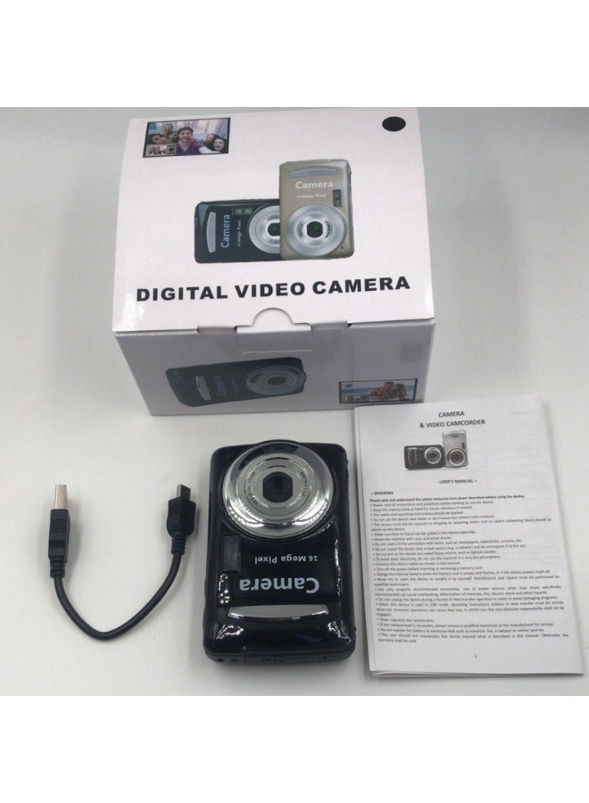 Generic XH03 Business English Digital Camera Code Card Camera 16 Million Pixel HD Video LED Light-Body Color:4G Card  - Image 2