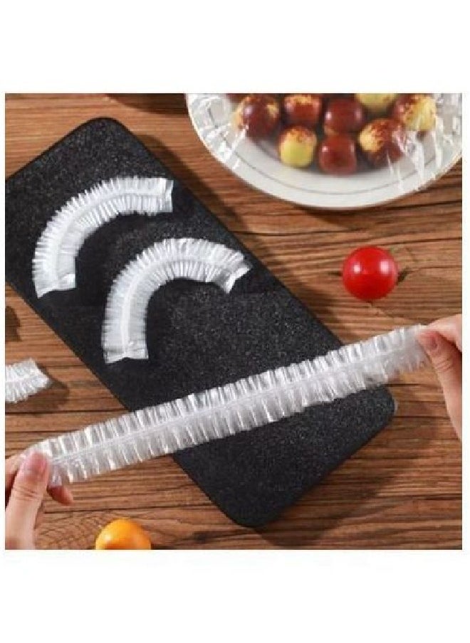 Generic Bags To Cover Food In The Refrigerator And Outside 50 Pieces Transparent Color  - Image 3
