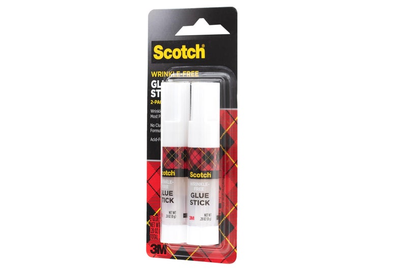 Scotch Wrinkle-Free Glue Sticks, 2 Pack, .27 oz Each - Image 2