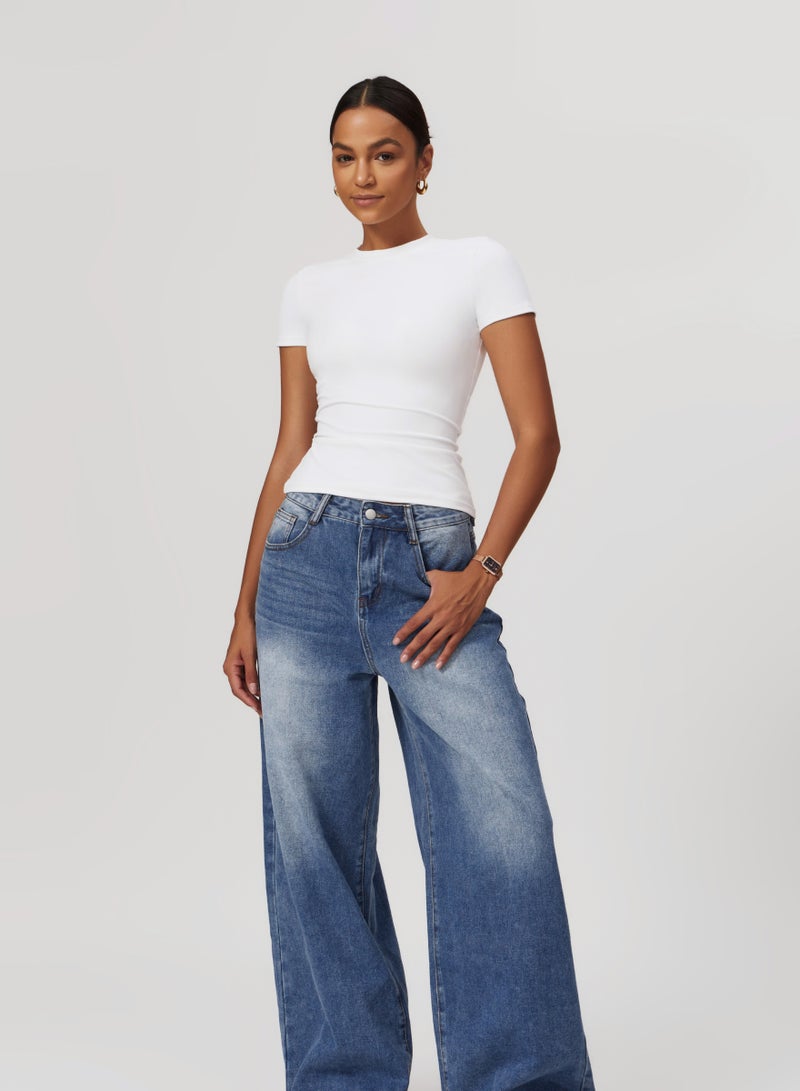 KAWN.YOGA Womens Short Sleeves Fitted Shirt - Image 3