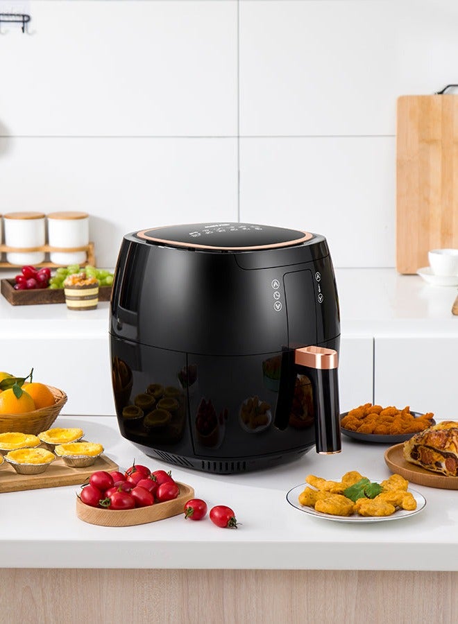 سويس برو+ مقلاة هوائية رقمية سويس برو+ سعة 7 لتر وقوة 1750 واط - أسود - Image 2