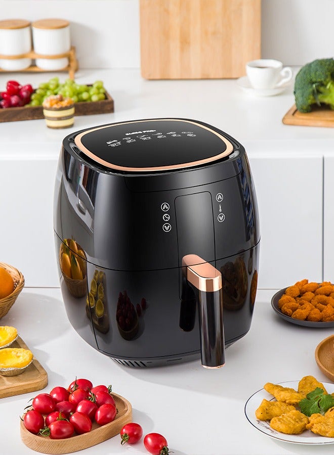 سويس برو+ مقلاة هوائية رقمية سويس برو+ سعة 7 لتر وقوة 1750 واط - أسود - Image 3
