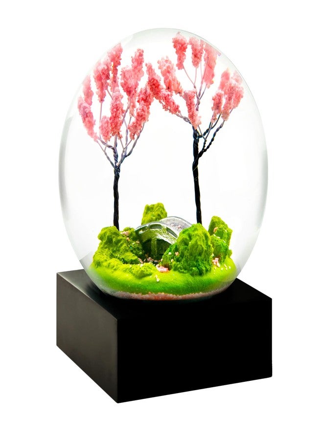 CoolSnowGlobes Spring Trees Glass Snow Globe by CoolSnowGlobes® - Image 1
