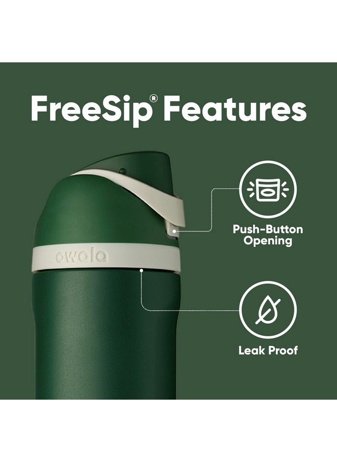 Owala Owala Harry Potter FreeSip Insulated Stainless Steel Water Bottle with Straw for Sports and Travel, BPA-Free Sports Water Bottle, 24 oz, Slytherin  - Image 3