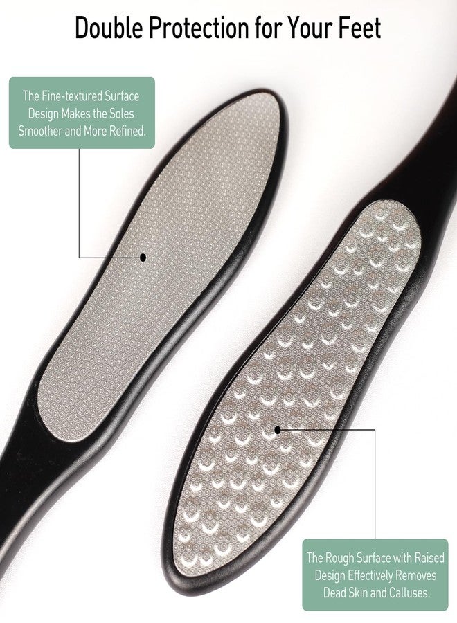 Zoolinn Foot File, Profession Stainless Steel Pedicure Tool, Rasp for Foot Corns and Cracked Heels, Double-Sided Callus Remover, Simple Operation - Image 3