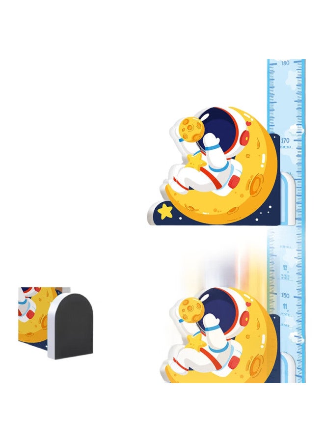Cuttlefish Children'S Height Wall Sticker, 3D Baby Height Chart, Removable Record Cartoon Wall Sticker, Height Measuring Ruler - Image 2