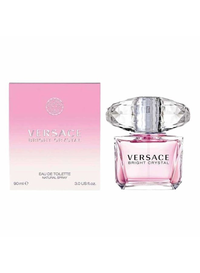 VERSACE Bright Crystal by Versace for Women 3.0 oz Eau de Toilette Spray
