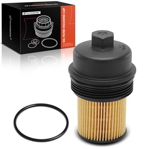 A-Premium Engine Oil Filter 55593189 55353325 Compatible with Chevrolet Cruze, Sonic, Trax, Aveo & Buick Encore & Pontiac G3, Wave & Saturn Astra & Suzuki Swift+, Oil Filter Housing Cap Assembly - Image 1