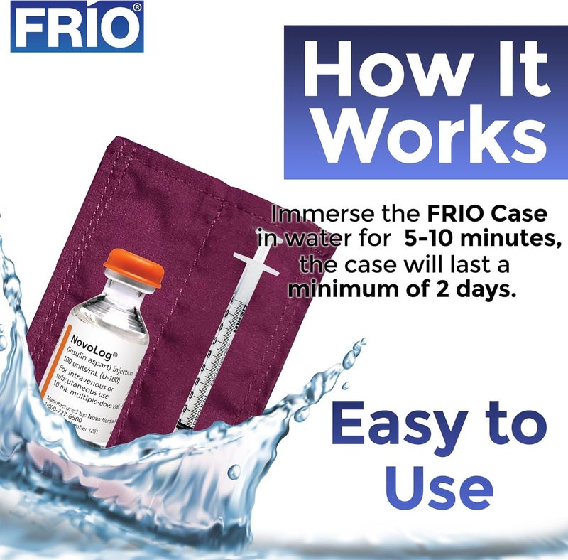 Frio Mini Insulin Cooling Wallet - High-End Insulin Bag for Stress-Free Travel and Optimal Cooling - Image 4