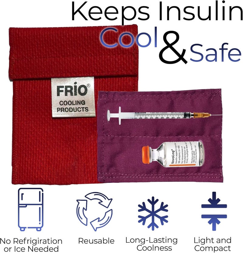Frio Mini Insulin Cooling Wallet - High-End Insulin Bag for Stress-Free Travel and Optimal Cooling - Image 2