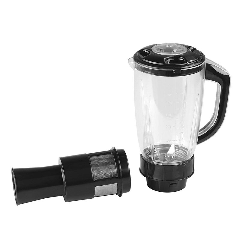 SUMIX Sumix Power EP21 Juicer Jar for Mixer Grinder Juicer Jar with Fruit Filter ABS Plastic Capacity 1500ML Plastic Black  - Image 3