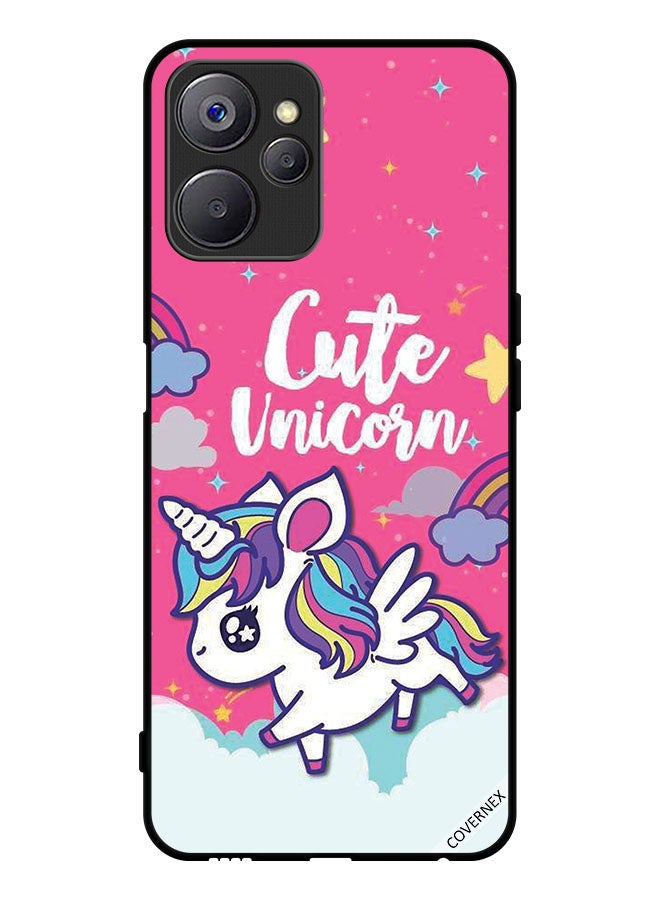 Covernex Protective Case Cover For Realme 10 Cute Unicorn - Image 1