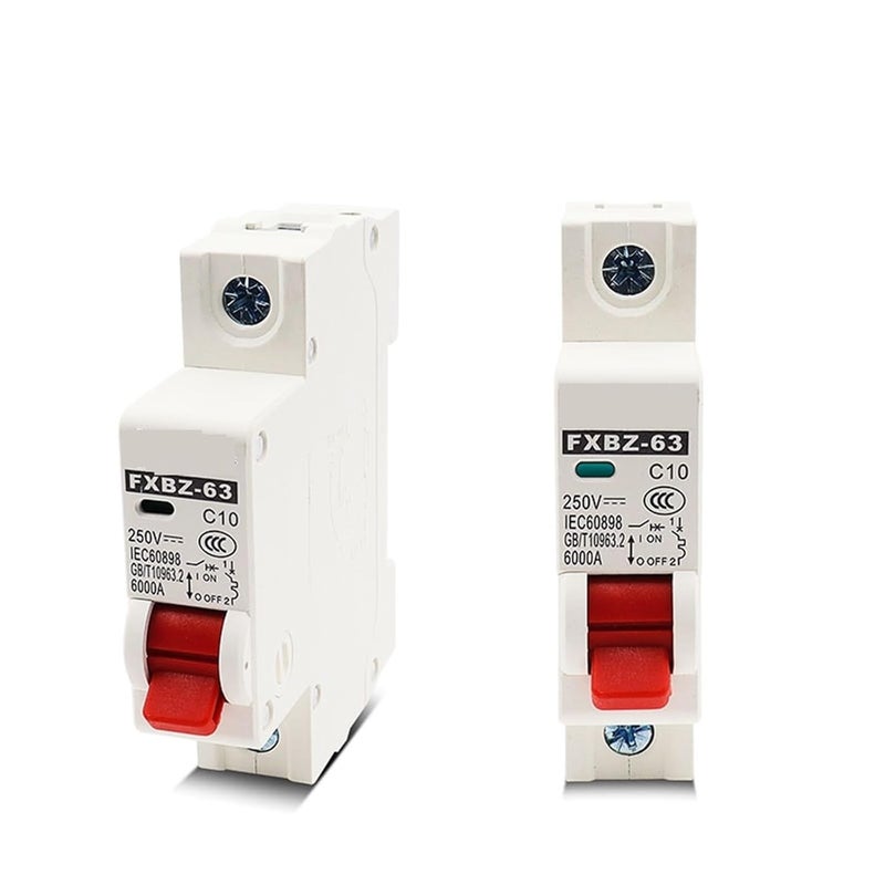 FXBZ 63 DC قاطع دائرة مفتاح هوائي قطب واحد للحماية الكهروضوئية الشمسية 63 أمبير - Image 1