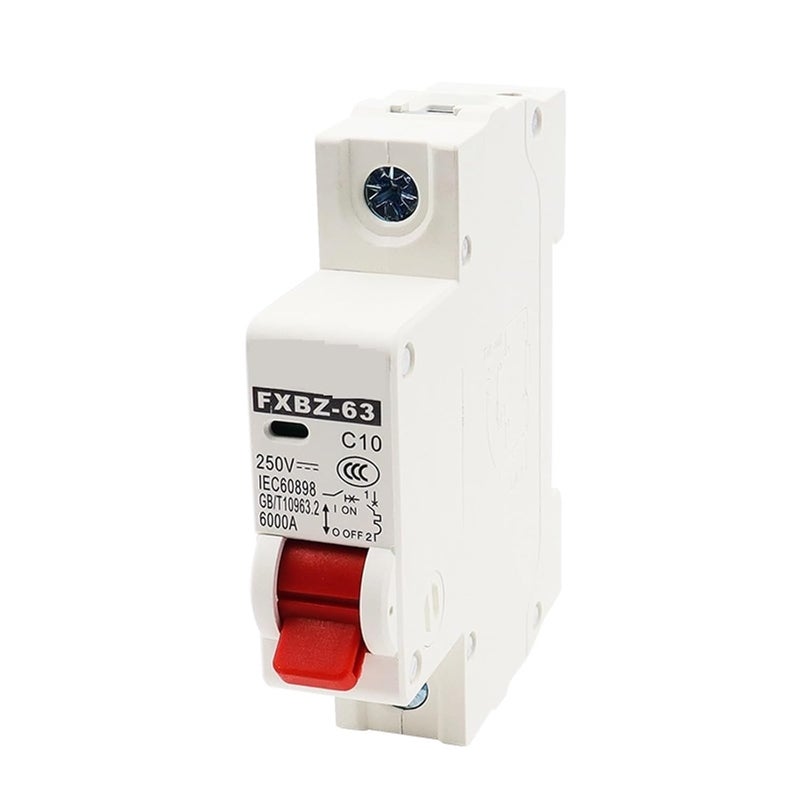 FXBZ 63 DC قاطع دائرة مفتاح هوائي قطب واحد للحماية الكهروضوئية الشمسية 63 أمبير - Image 3