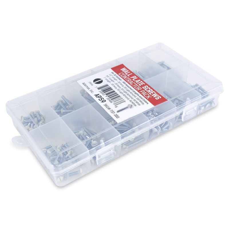 Adamax براغي لوحة الحائط المثقوبة APS-9 6/32 بوصة، متنوعة - Image 2